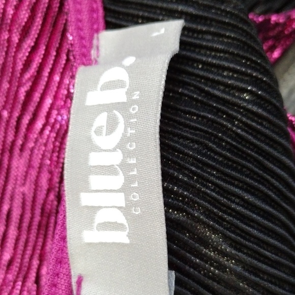 Blue be.collection one sleeve shimmer and shine - Picture 2 of 3